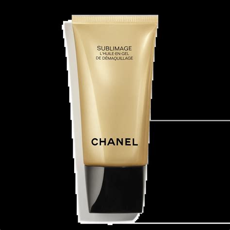 chanel l'eau de demaquillage|SUBLIMAGE L'HUILE.